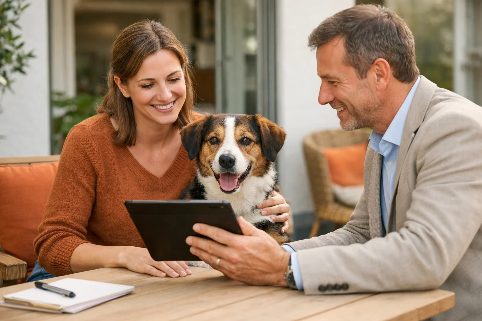 Hund im Alltag als Motiv für Hundehaftpflichtversicherung