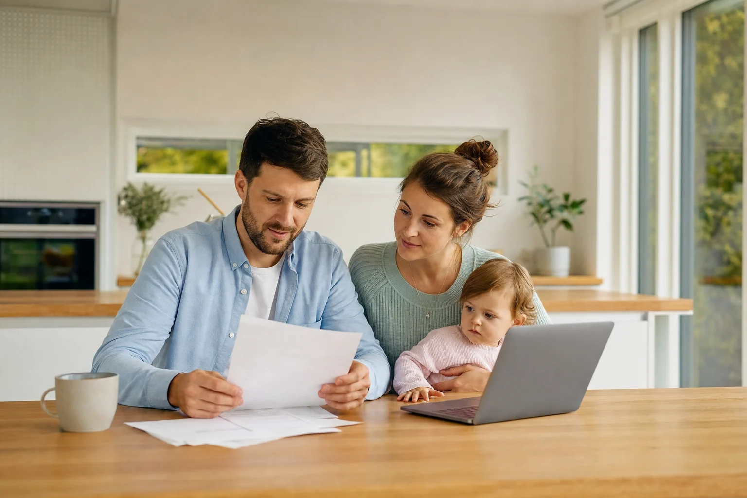 Risikolebensversicherung für Familie und Immobilie planen
